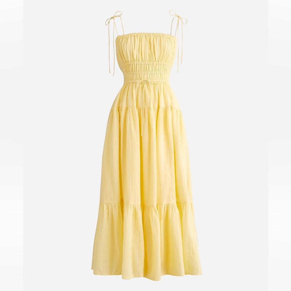 J. Crew Yellow Dress